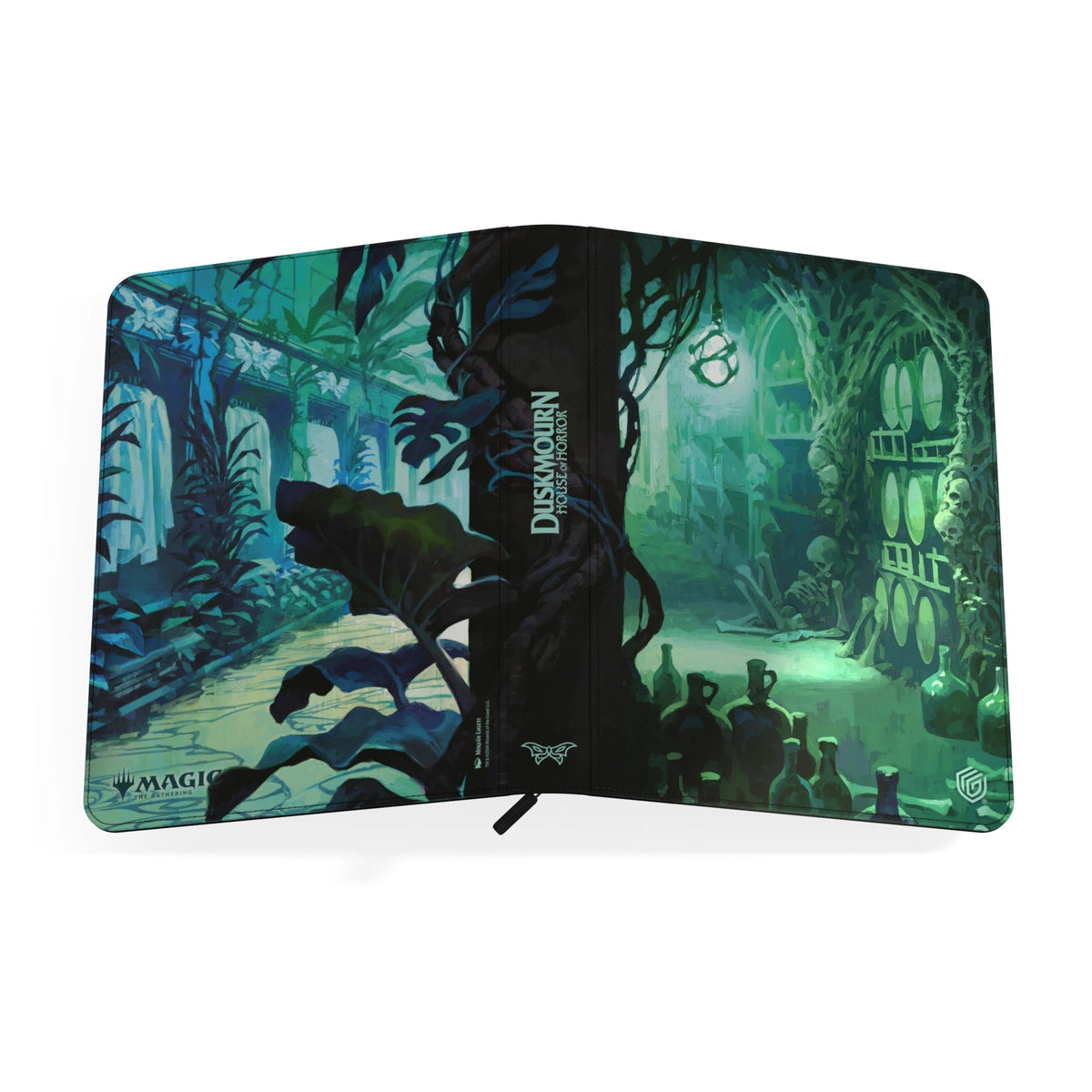 Ultimate Guard - Zipfolio 360 Xenoskin Portfolio - Magic: The Gathering - Duskmourn - Zipfolio 360 Xenoskin Magic: The Gathering "Duskmourn: House of Horror" - Forgotten Cellar