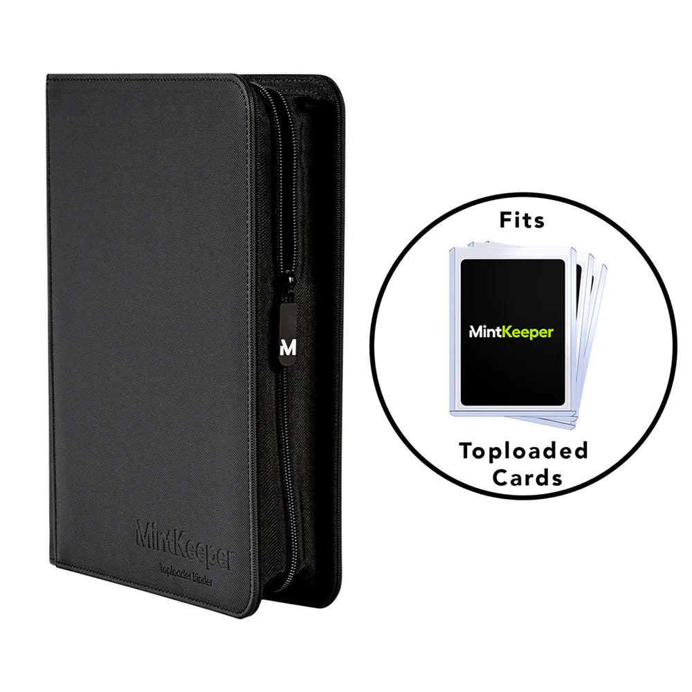 MintKeeper - 128 Toploader Binder - 4 Pocket