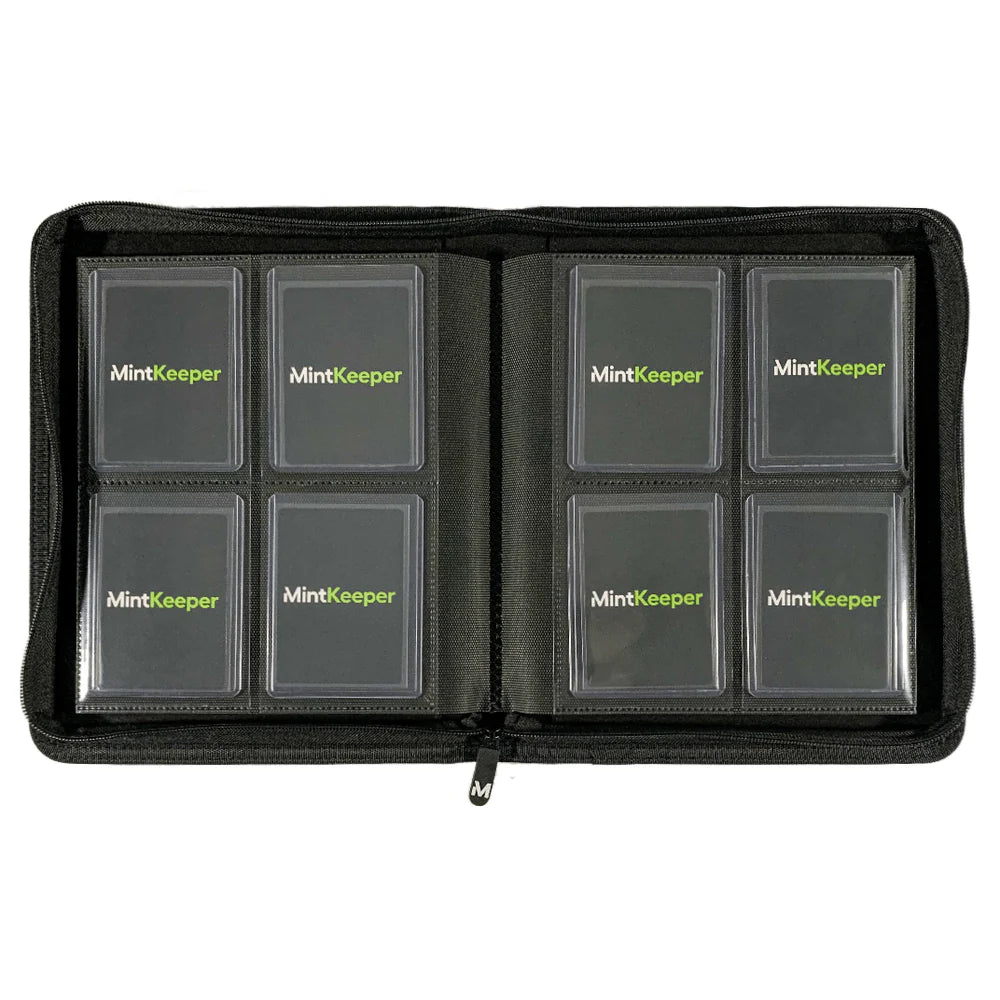 MintKeeper - 128 Toploader Binder - 4 Pocket