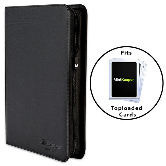 MintKeeper - 252 Toploader Binder - 9 Pocket